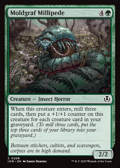 Moldgraf Millipede (208) (Foil) - Innistrad Remastered - Game On
