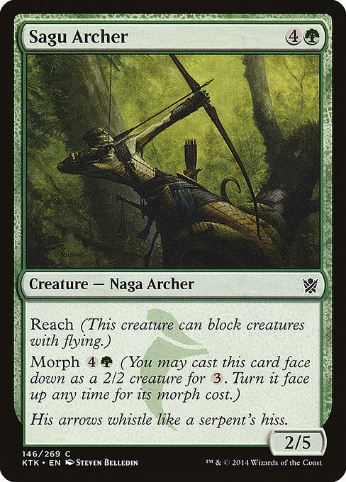 Sagu Archer (146) (Foil) - Khans of Tarkir - Game On