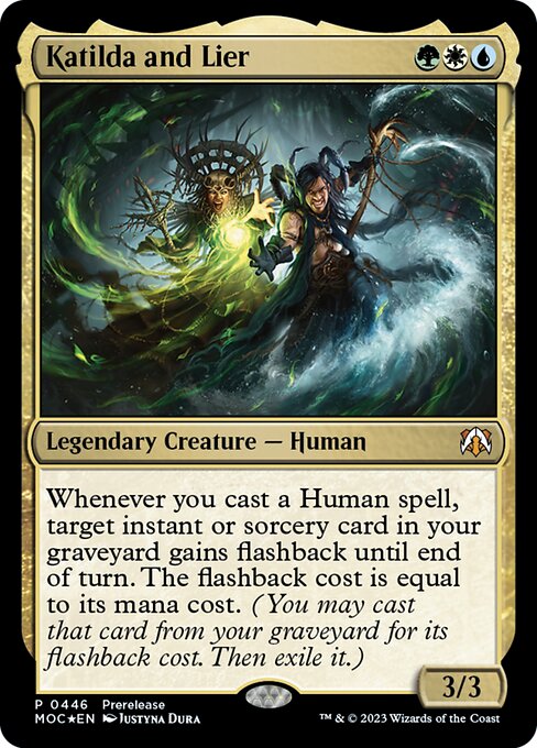 Katilda and Lier (446) (Foil) - March of the Machine Commander - Game On