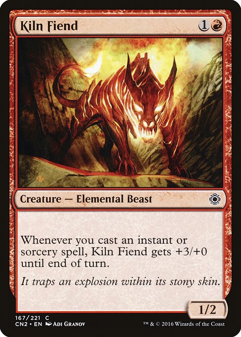 Kiln Fiend (167) (Foil) - Conspiracy: Take the Crown - Game On