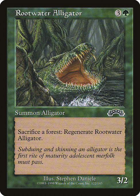 Rootwater Alligator (122) - Exodus - Game On