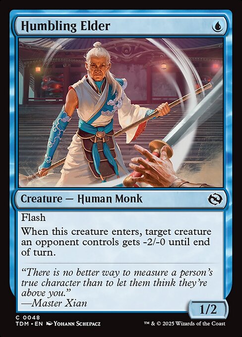 Humbling Elder (48) (Foil) - Tarkir: Dragonstorm - Game On