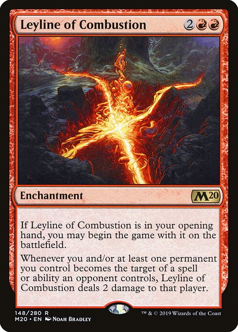 Leyline of Combustion (148) - Core Set 2020 - Game On