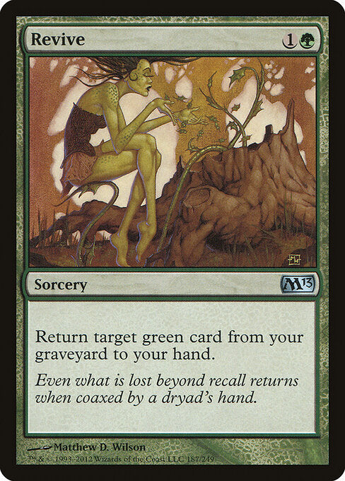 Revive (187) (Foil) - Magic 2013 - Game On