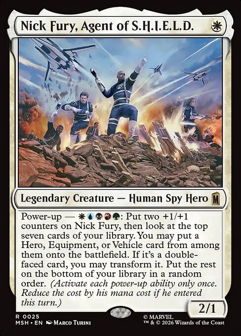Nick Fury, Agent of S.H.I.E.L.D. (25) - Marvel Super Heroes - Game On