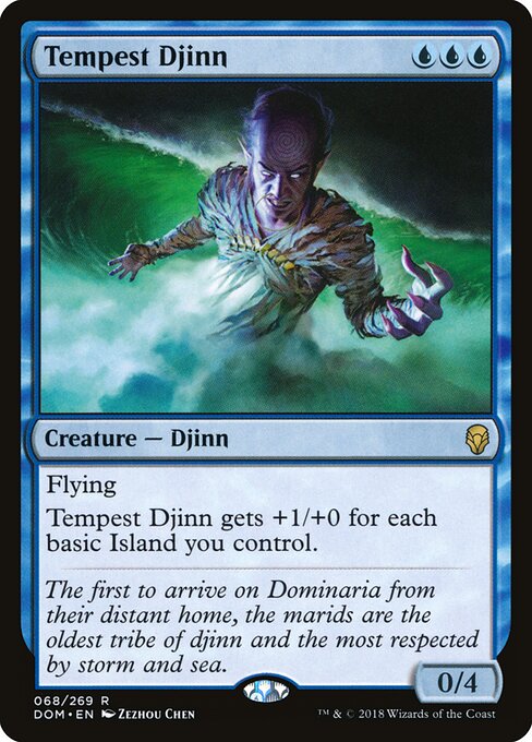Tempest Djinn (68) - Dominaria - Game On