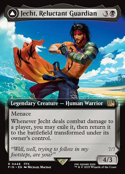 Jecht, Reluctant Guardian // Braska's Final Aeon (448) - EXTENDED ART - Final Fantasy - Game On