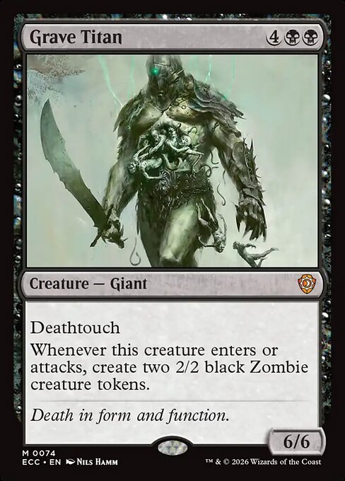 Grave Titan (74) - Lorwyn Eclipsed Commander - Game On