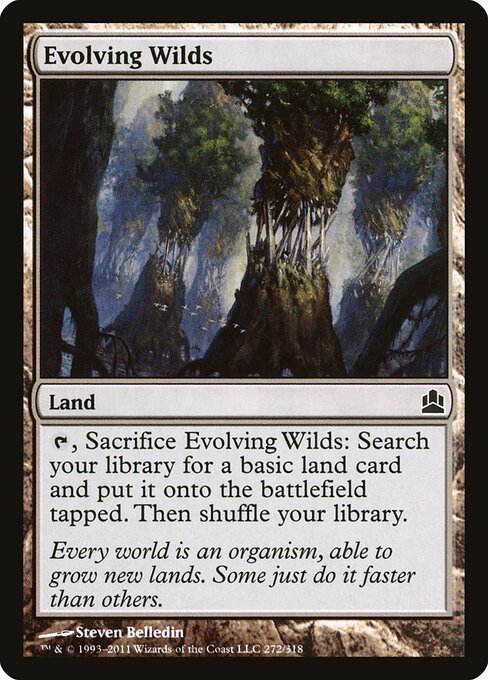 Evolving Wilds (272) - Commander 2011 - Game On