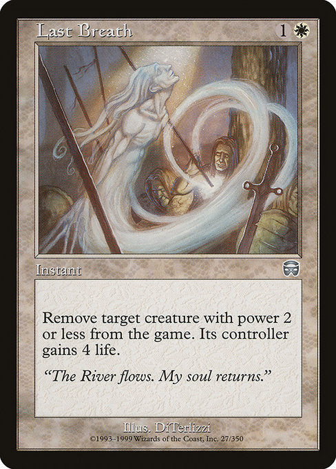 Last Breath (27) (Foil) - Mercadian Masques - Game On