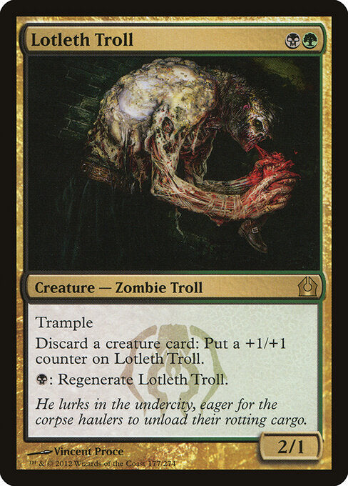 Lotleth Troll (177) - Return to Ravnica - Game On