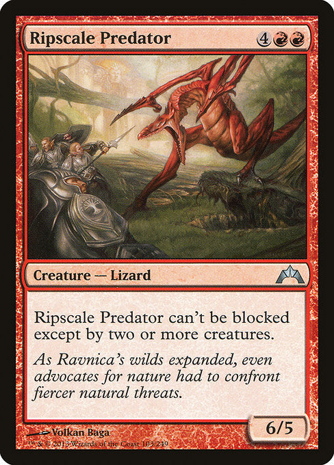 Ripscale Predator (103) (Foil) - Gatecrash - Game On