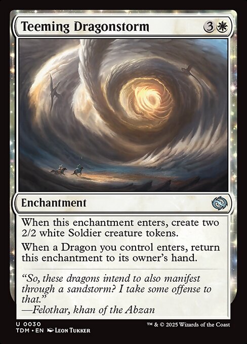 Teeming Dragonstorm (30) - Tarkir: Dragonstorm - Game On