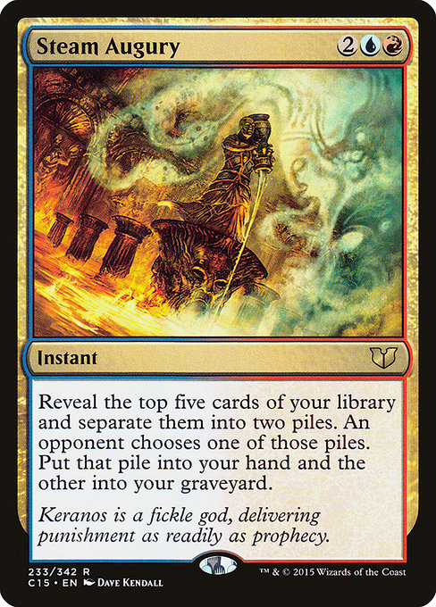 Steam Augury (233) - Commander 2015 - Game On
