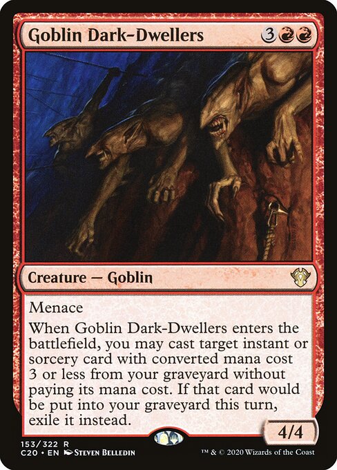 Goblin Dark-Dwellers (153) - Commander 2020 - Game On