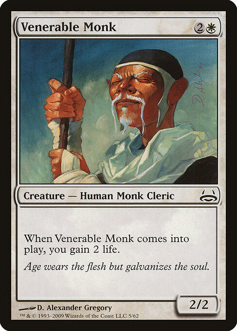 Venerable Monk (5) - Duel Decks: Divine vs. Demonic - Game On