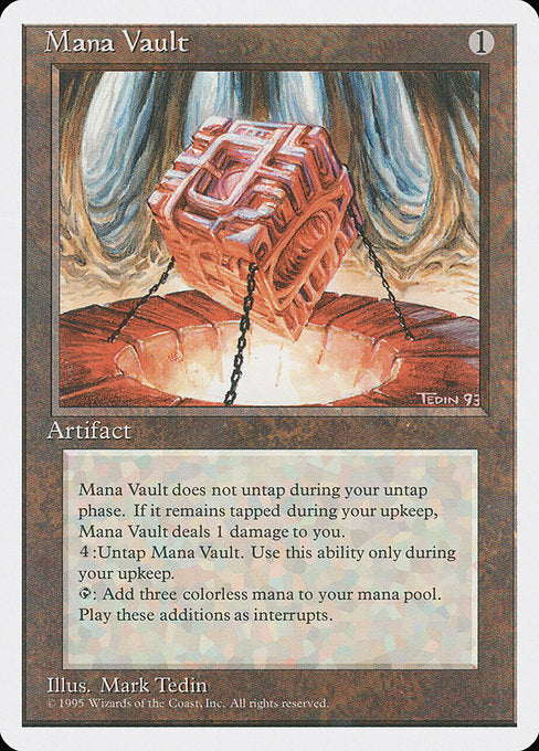 Mana Vault (334) - Fourth Edition - Game On