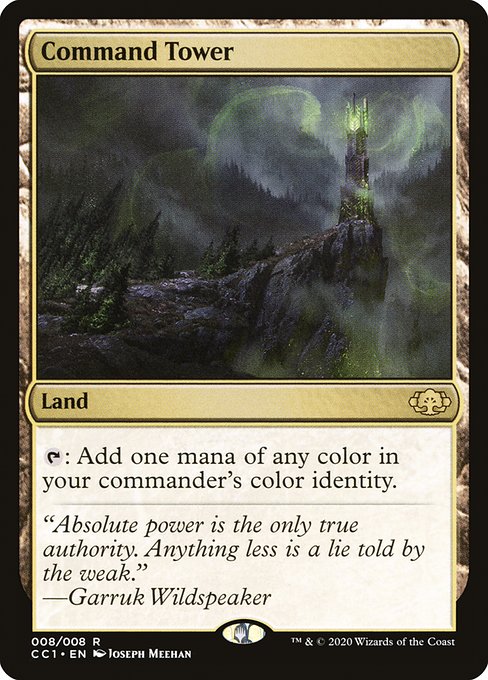 Command Tower (8) - Commander Collection: Green - Game On