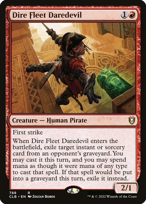 Dire Fleet Daredevil (788) - Commander Legends: Battle for Baldur's Gate - Game On
