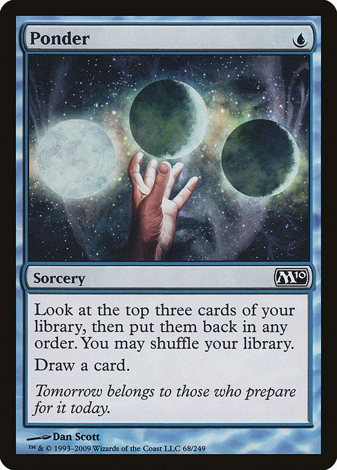 Ponder (68) - Magic 2010 - Game On