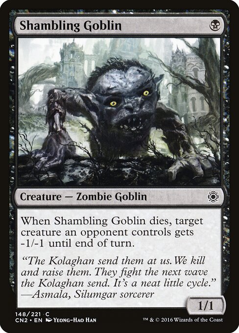 Shambling Goblin (148) (Foil) - Conspiracy: Take the Crown - Game On