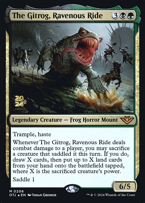The Gitrog, Ravenous Ride (206s) (Foil) - Outlaws of Thunder Junction Promos - Game On
