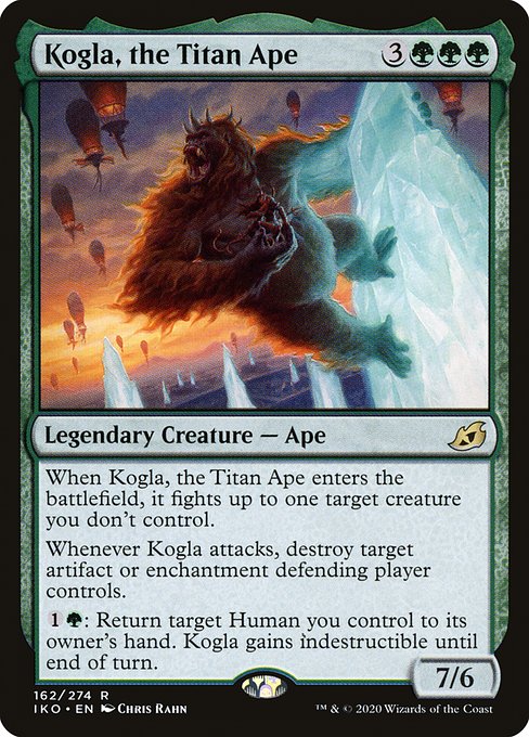 Kogla, the Titan Ape (162) (Foil) - Ikoria: Lair of Behemoths - Game On
