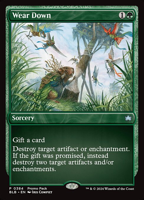Wear Down (384) (Foil) - Bloomburrow - Game On
