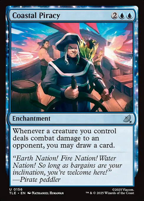 Coastal Piracy (156) (Foil) - Avatar: The Last Airbender Eternal - Game On