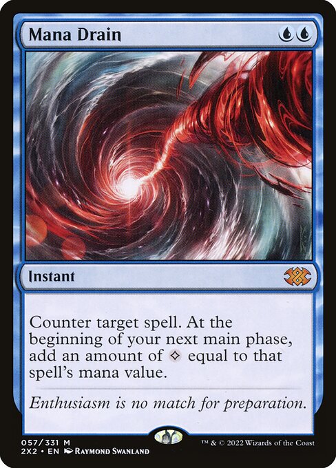 Mana Drain (57) - Double Masters 2022 - Game On