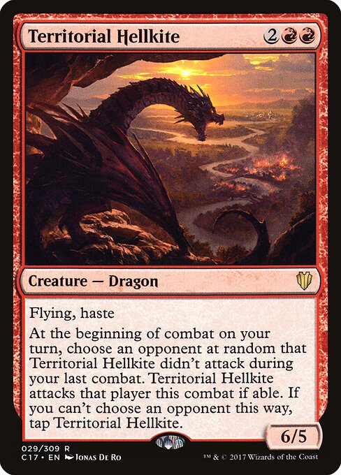Territorial Hellkite (29) - Commander 2017 - Game On