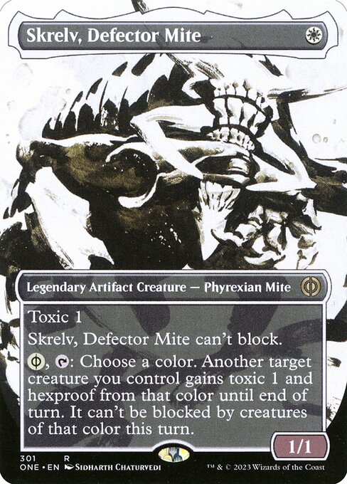 Skrelv, Defector Mite (301) - BORDERLESS - Phyrexia: All Will Be One - Game On