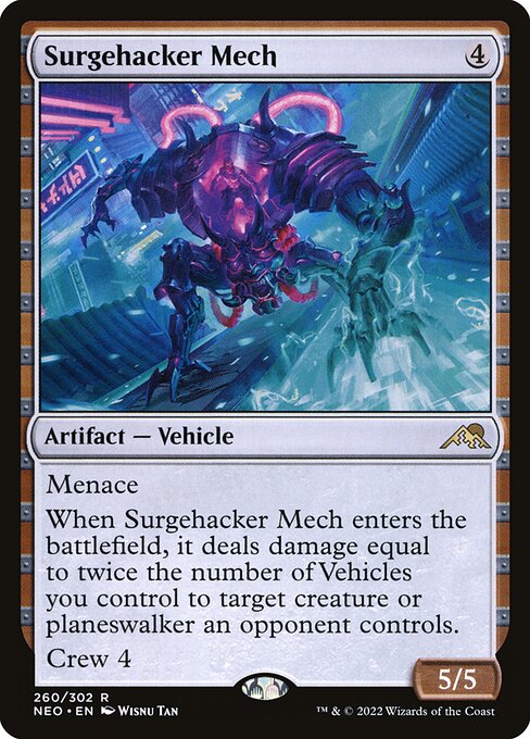 Surgehacker Mech (260) - Kamigawa: Neon Dynasty - Game On