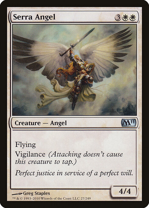 Serra Angel (27) - Magic 2011 - Game On