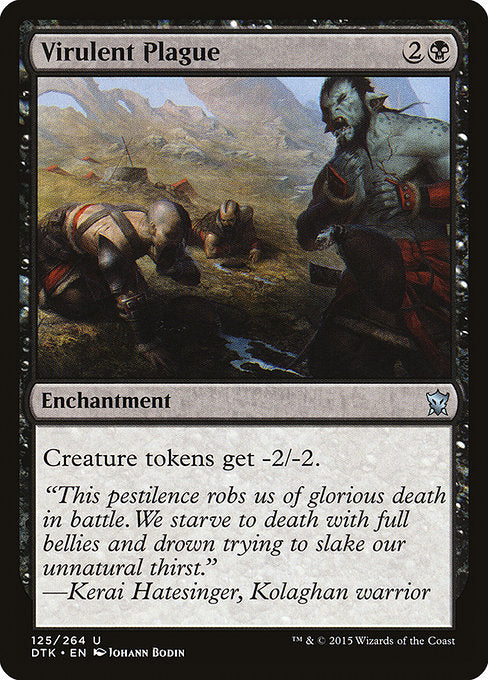 Virulent Plague (125) - Dragons of Tarkir - Game On