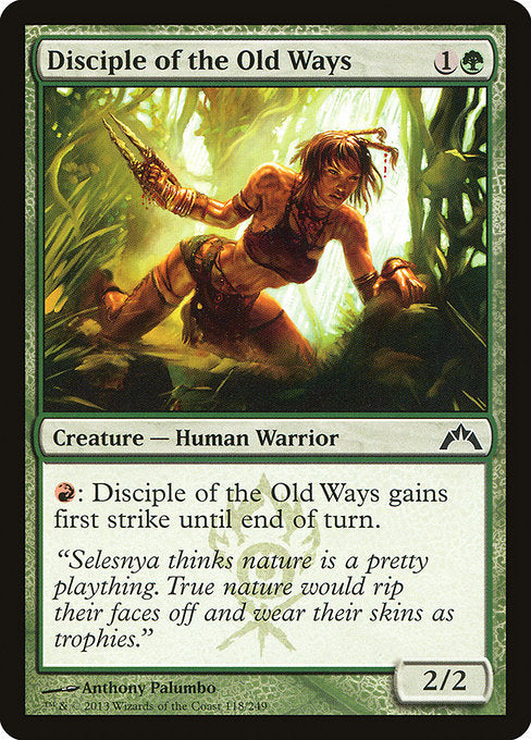 Disciple of the Old Ways (118) (Foil) - Gatecrash - Game On
