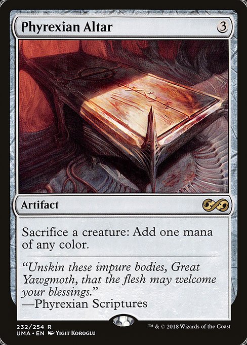 Phyrexian Altar (232) - Ultimate Masters - Game On