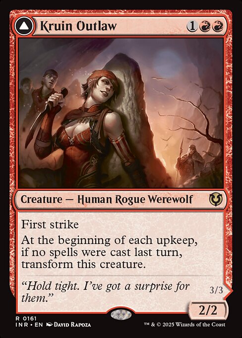 Kruin Outlaw // Terror of Kruin Pass (161) - Innistrad Remastered - Game On
