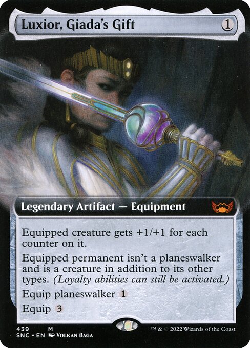 Luxior, Giada's Gift (439) - EXTENDED ART (Foil) - Streets of New Capenna - Game On
