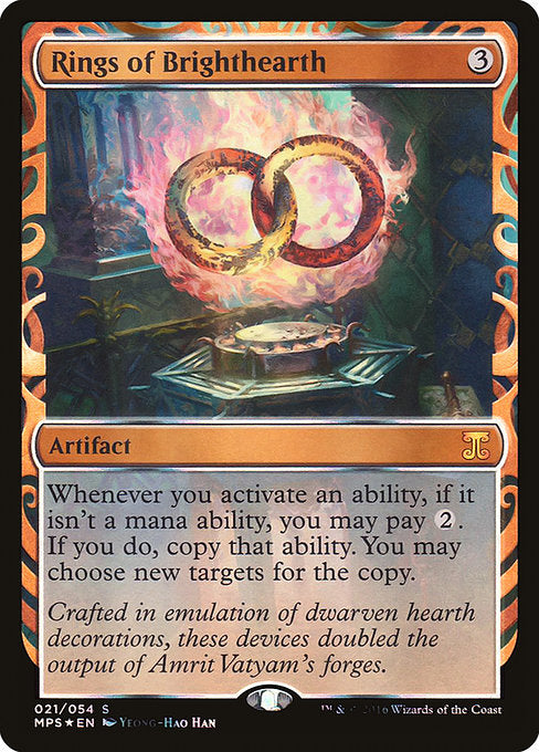 Rings of Brighthearth (21) (Foil) - Kaladesh Inventions - Game On