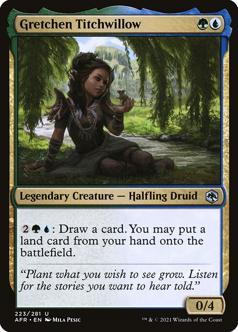 Gretchen Titchwillow (223) (Foil) - Adventures in the Forgotten Realms - Game On