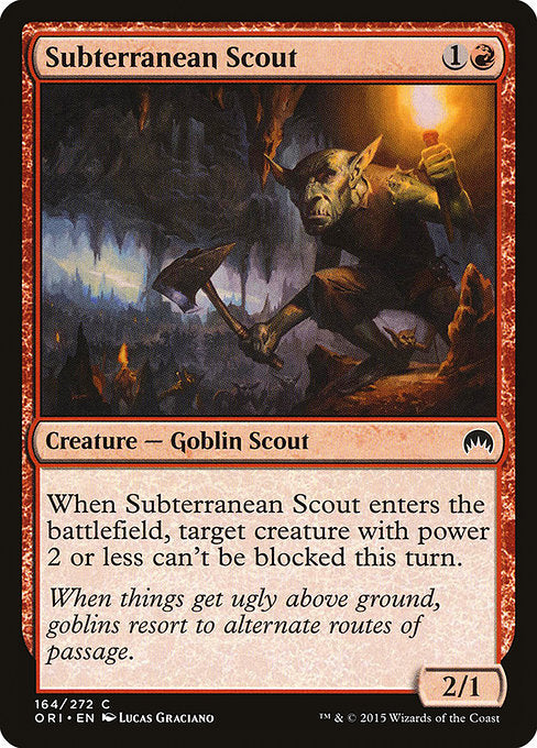 Subterranean Scout (164) (Foil) - Magic Origins - Game On