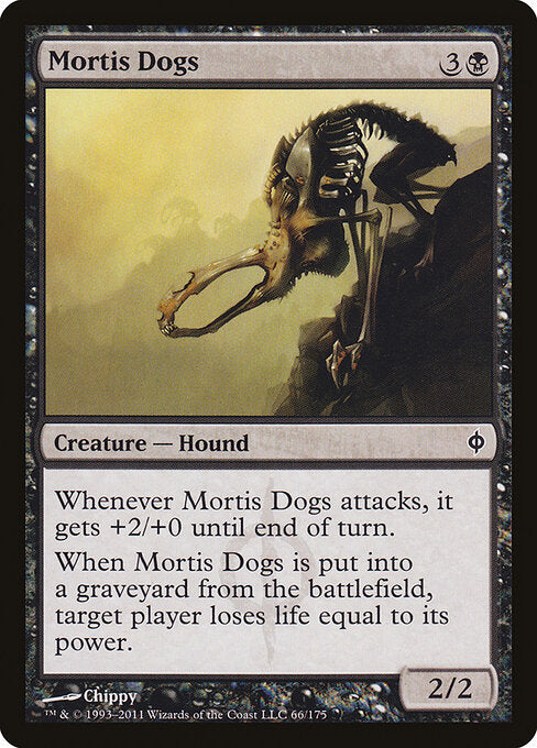 Mortis Dogs (66) (Foil) - New Phyrexia - Game On
