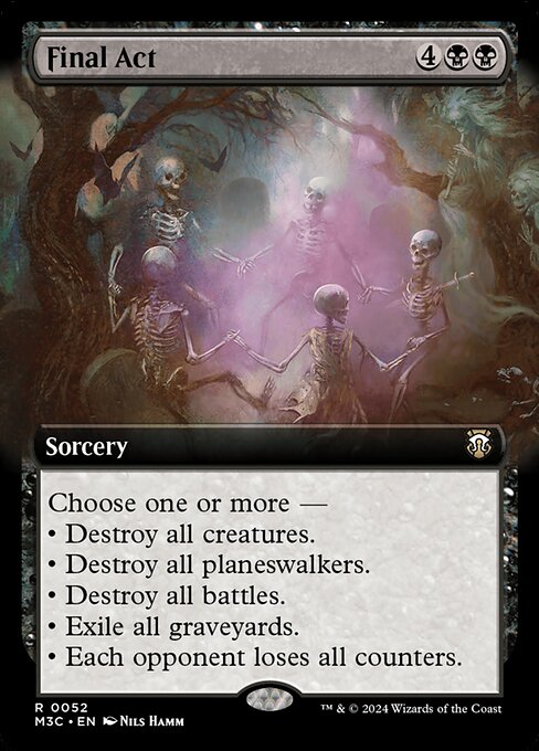 Final Act (52) - EXTENDED ART - Modern Horizons 3 Commander - Game On