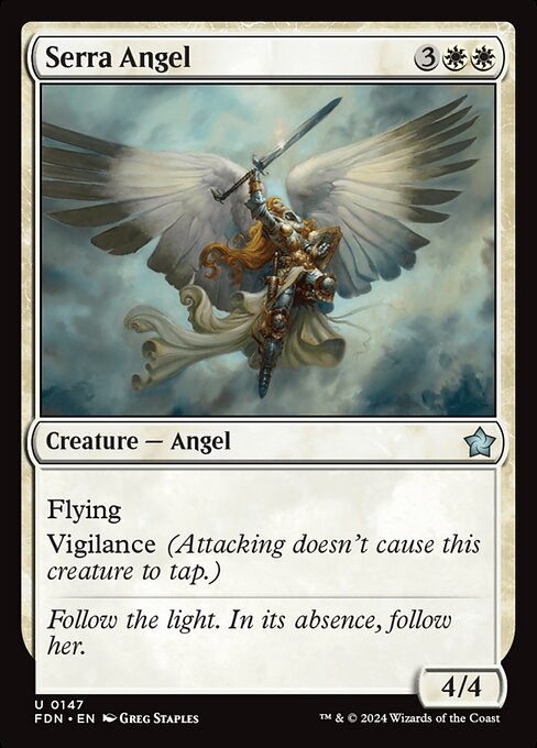 Serra Angel (147) - Foundations - Game On