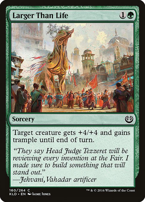 Larger Than Life (160) (Foil) - Kaladesh - Game On