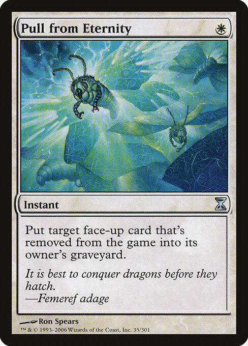 Pull from Eternity (35) (Foil) - Time Spiral - Game On