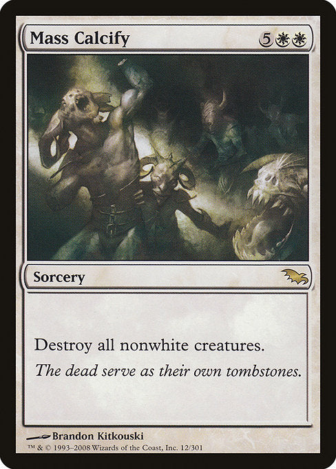 Mass Calcify (12) - Shadowmoor - Game On