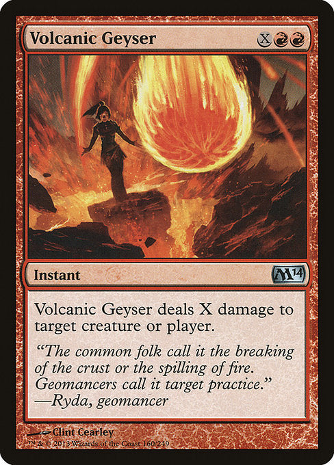 Volcanic Geyser (160) (Foil) - Magic 2014 - Game On