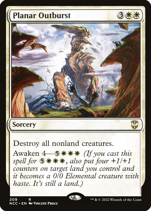 Planar Outburst (209) - New Capenna Commander - Game On